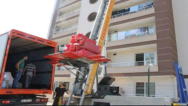 Bina önü taşıma organizasyonu